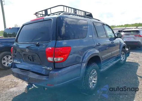 2007 Toyota Sequoia Sr5 V8 из США, поврежденный, VIN 5TDBT44AX7S290023